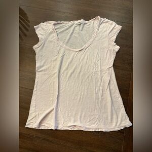 James Perse Soft Pink Short Sleeve Tee